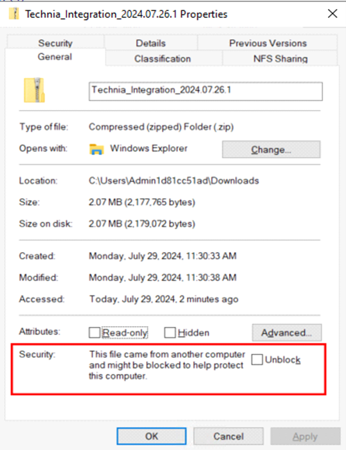 Deployable package installation 1